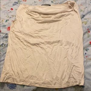 Expresso L white sleeveless top